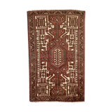 Vintage persian carpet hamadan 128x212 cm