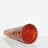 Glass vase of murano around 1970