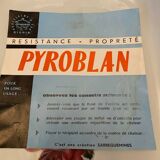 Plat Vintage de Sarreguemines Pyroblan pour le Four