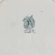 + Round plate in Iron Earth Moulin des Loups model Wilbur +
