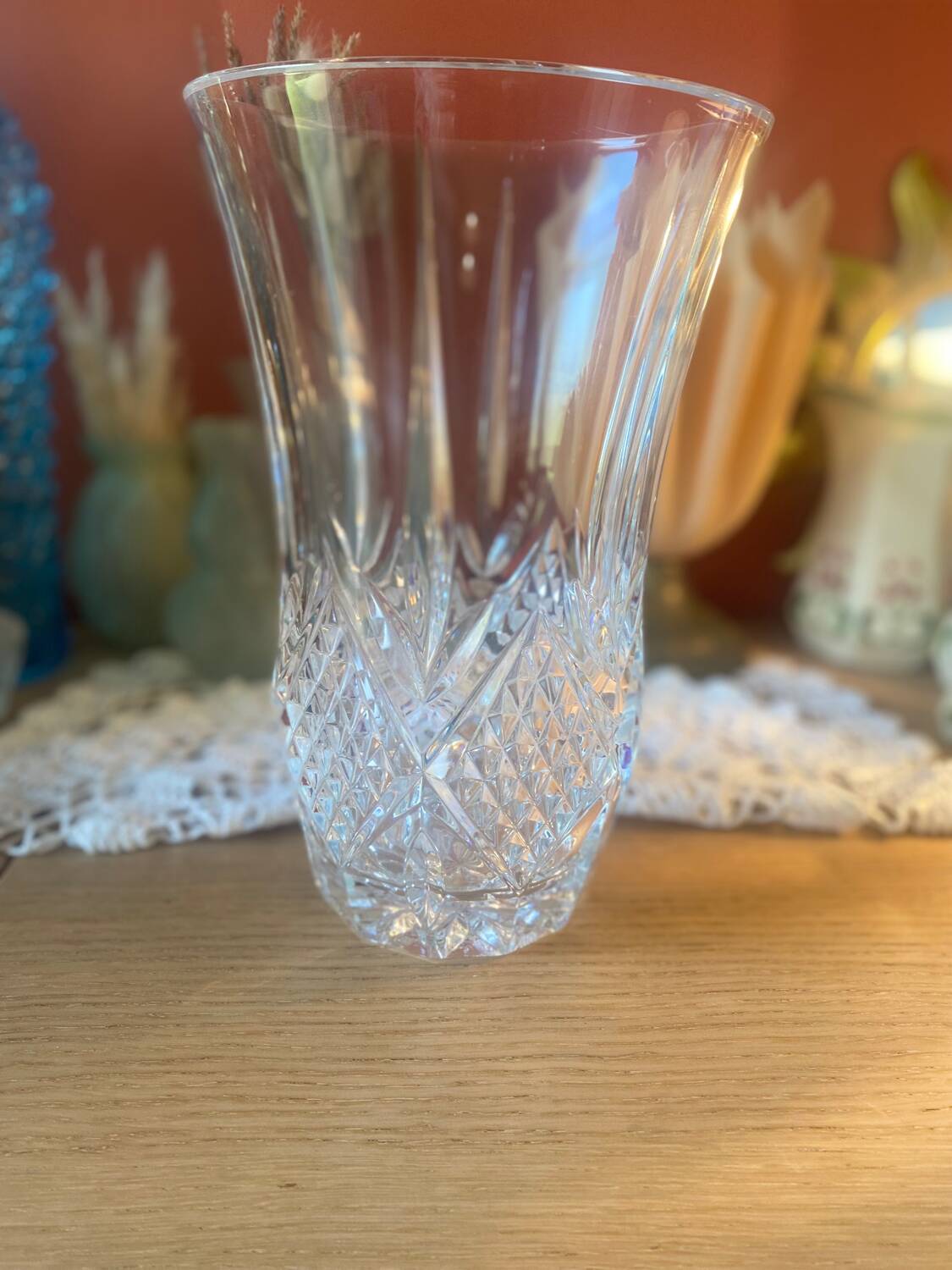 Crystal vase