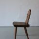 Alpine carved pine dining table set | 1950s