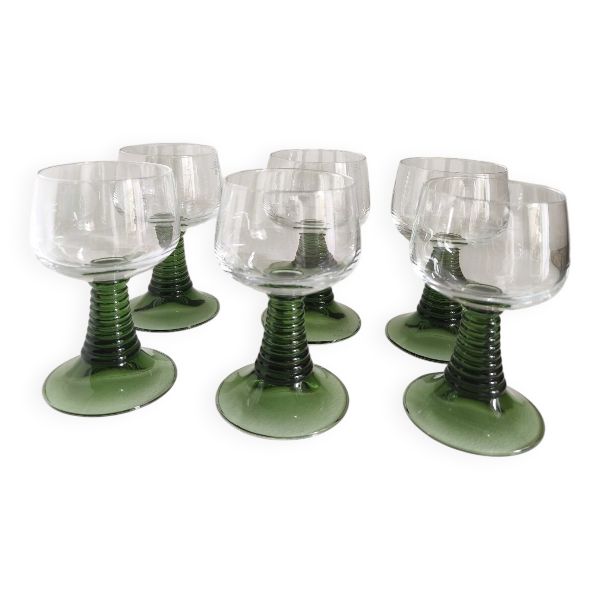 Lot de 6 verres à vin