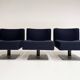 Mauser System 350 modular sofa by Herbert Hirche, 1980s