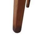 Vintage Round wooden Coffee Table, 1950s