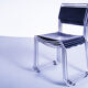 Set of 4 Giandomenico Belotti leather dining chairs for Alias 80s