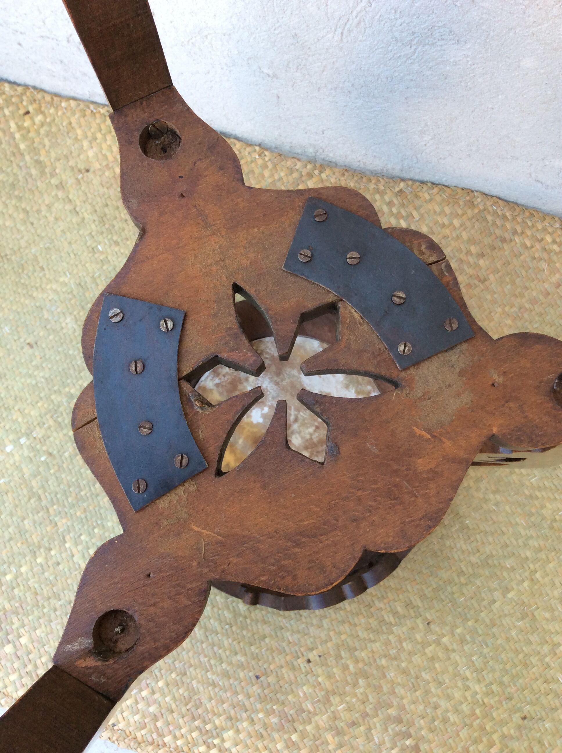 Tripod harness door plant 1900 art nouveau