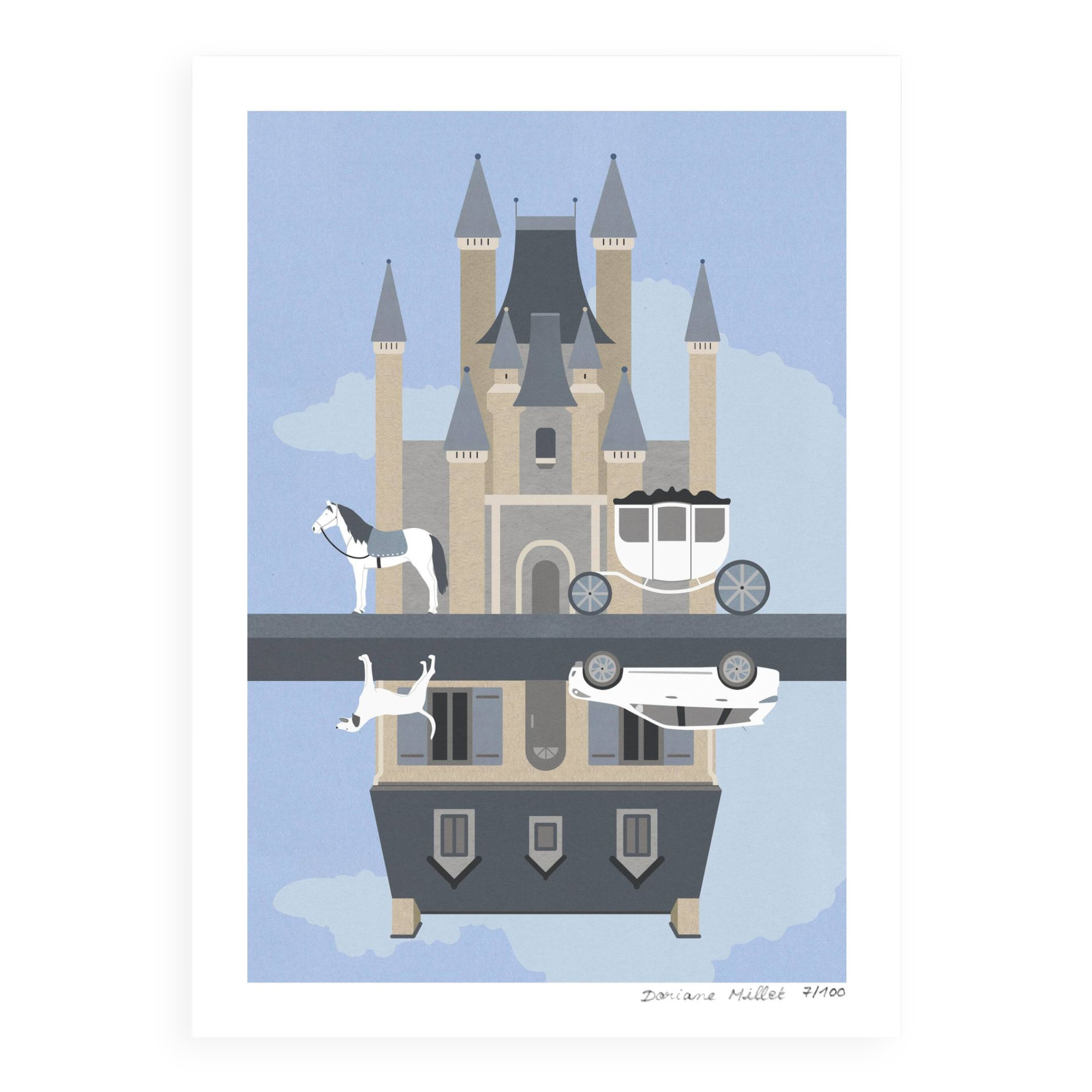 Art print, Constructions, 13x18 cm, Limited edition