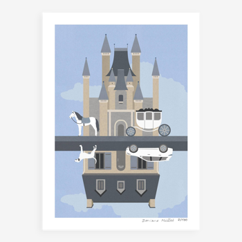 Art print, Constructions, 13x18 cm, Limited edition