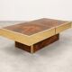 Table basse avec bar caché par Maison Lancel