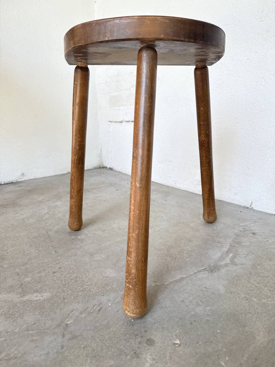 Oak tripod stool 1950