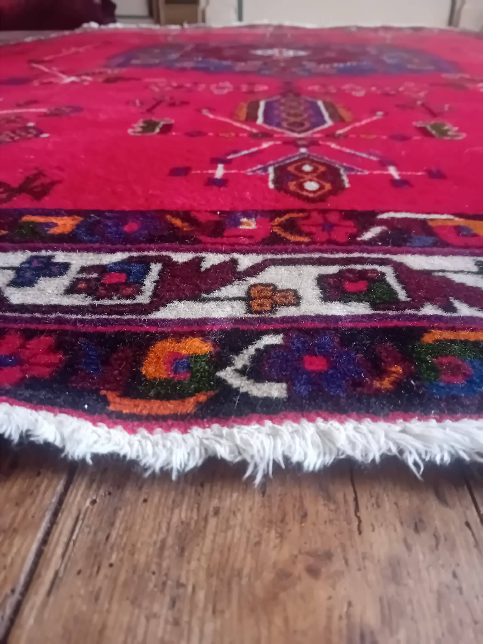 Handmade Persian Hamadan rug 237x169cm