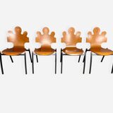 4 chaises "Puzzle", design by Essaime, France 1995