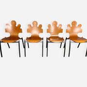 4 chaises "Puzzle", design by Essaime, France 1995