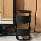 Wrought iron Art Deco mirror