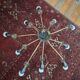 Sputnik chandelier model spider. 1960