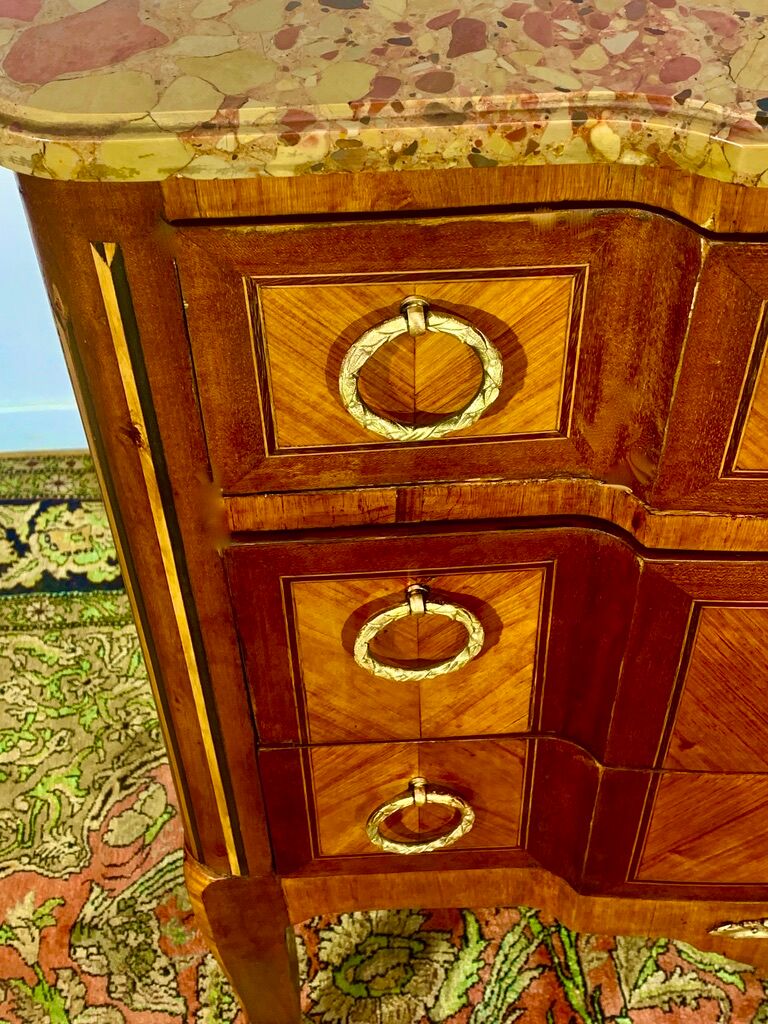 Louis XVI style chest of drawers