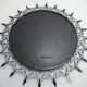 Signed Vallauris Chaty Sun mirror 44cm