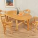 Vintage Dining Room Set, extendable Table and Chairs
