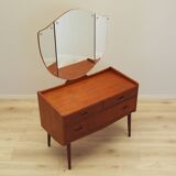Teak dressing table, Danish design, 1970s, production: Denmark