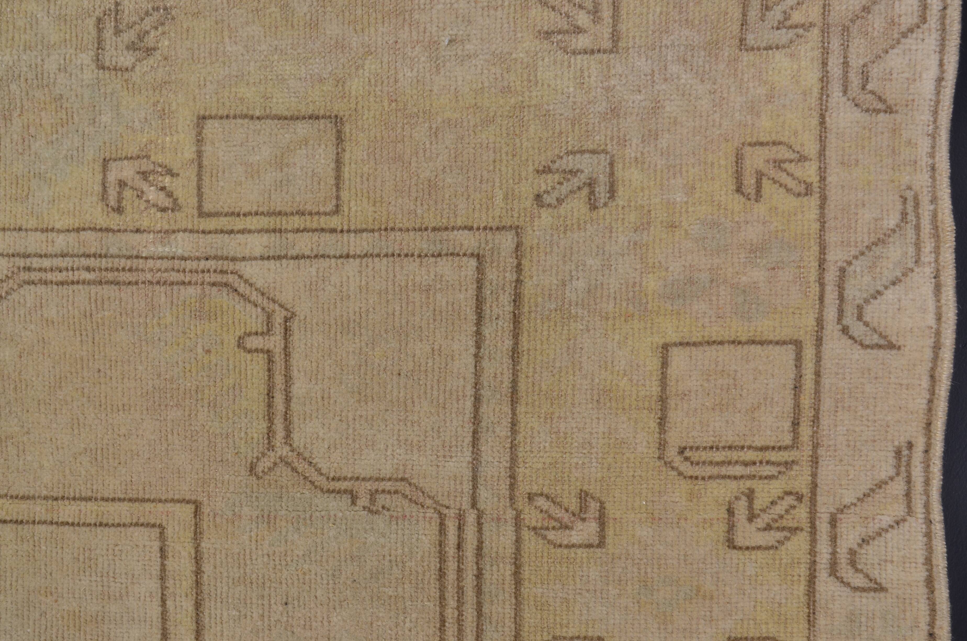 Oushak Vintage Antique Wool Rug sku2403