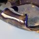 Tripod Ashtray Dish in Ceramic - Alcy Paris - Lustrous Enamel and Gold