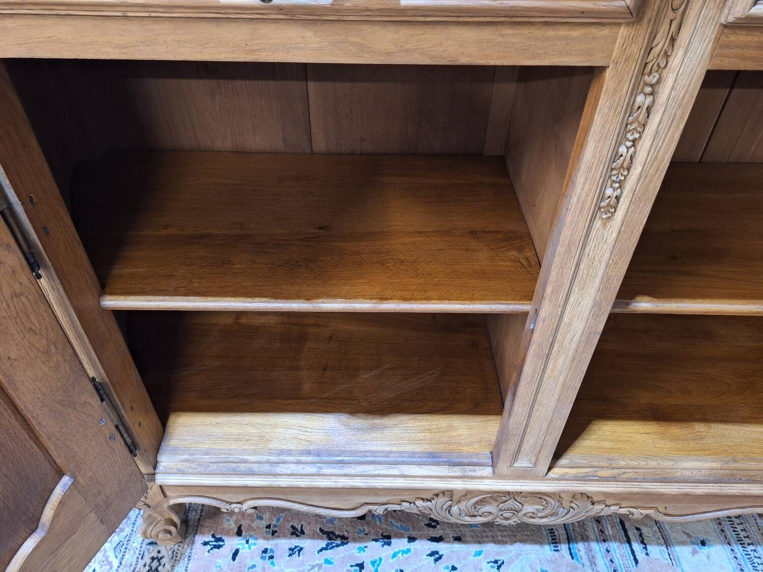 Louis XV style sideboard in solid oak