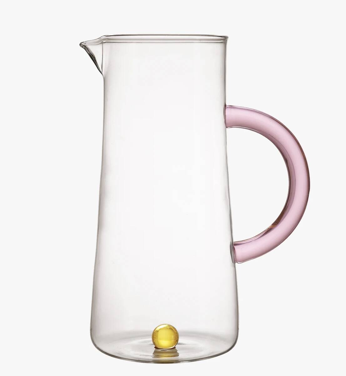 Carafe Rose et Jaune