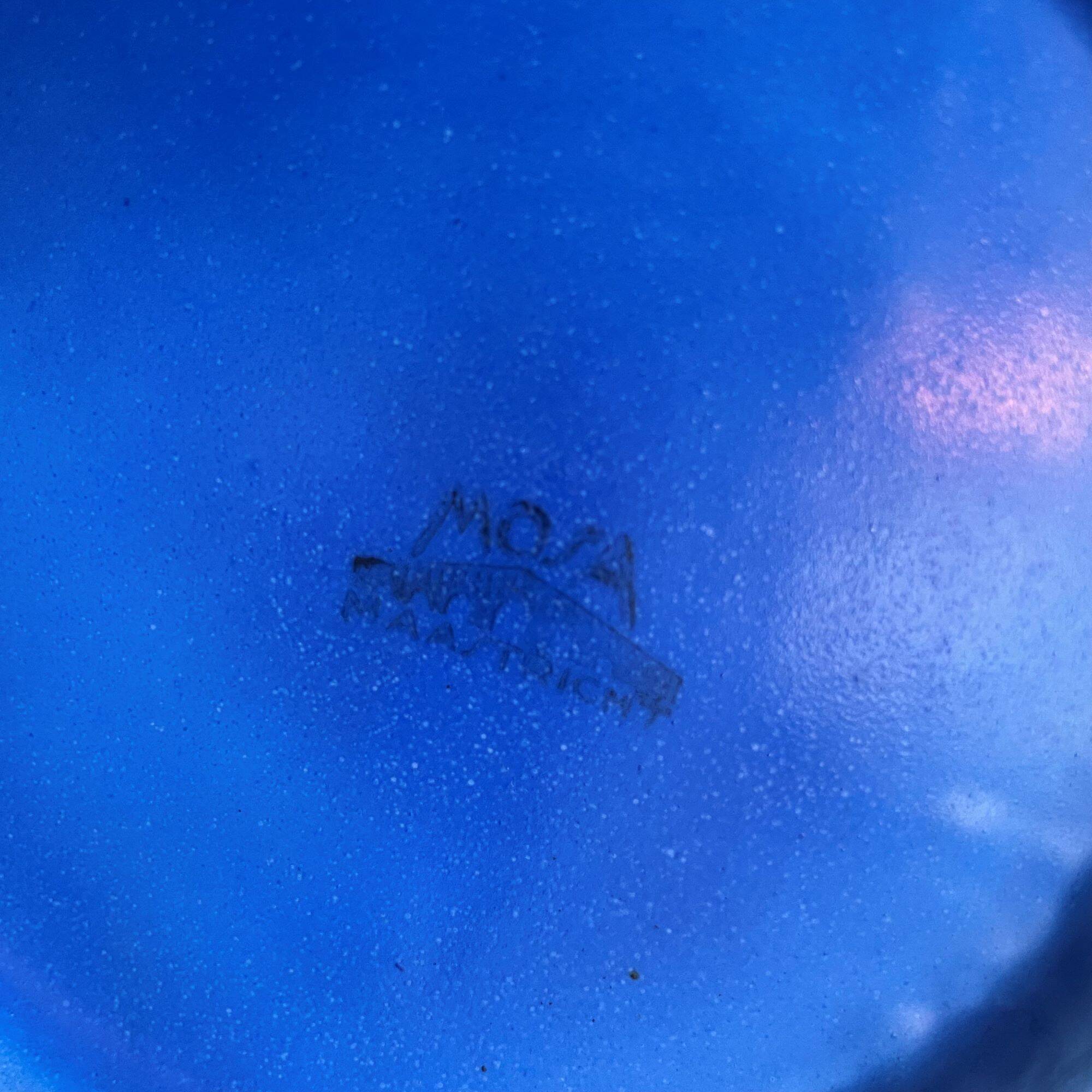 Glazed stoneware, ceramic vase, Art Deco style, Mosa Maastricht