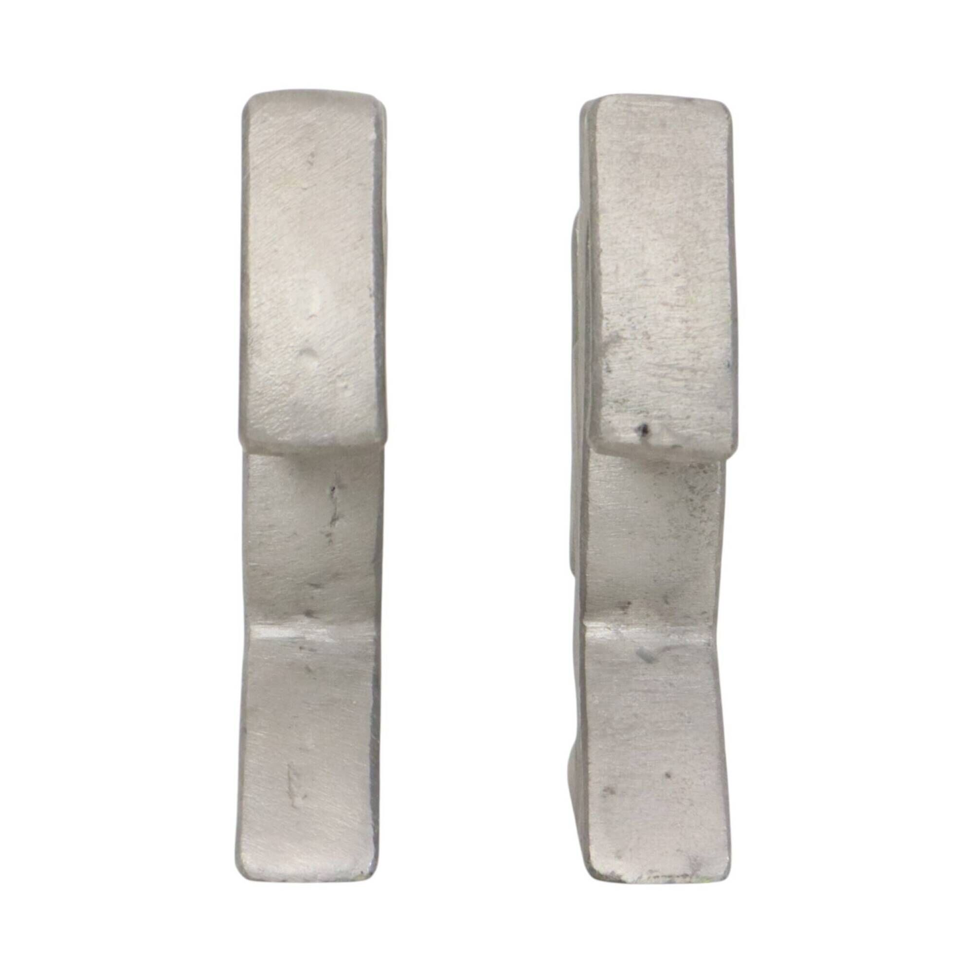 Designer Metal Bookends – La Linea (Osvaldo Cavandoli)