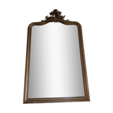 Old fireplace mirror