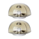 Pair of smoked glass wall lights or ceiling light by Hillebrand, Germany, 1960s.