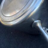 A pair of vintage silver-plated teapot and coffee pot