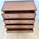 Tapered leg chest of drawers