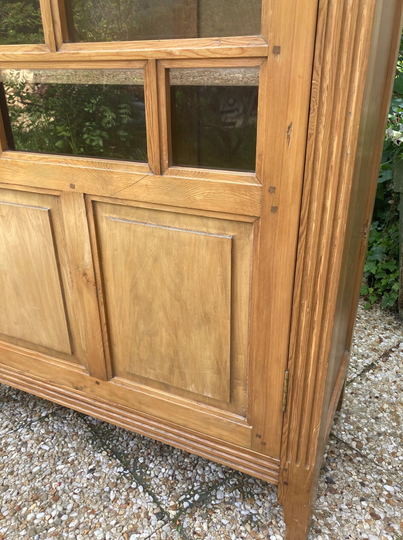 Vintage glazed Parisian wardrobe