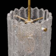 Glass pendant by Carl Fagerlund for Orrefors, Sweden, 1960s