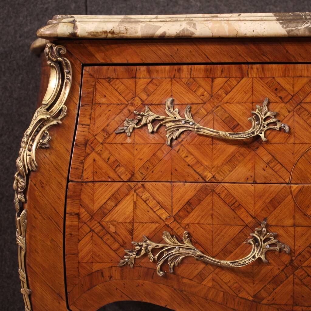 French Louis XV style chest of drawers from the first half of the 20th century
