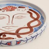 Méduse - plat en céramique