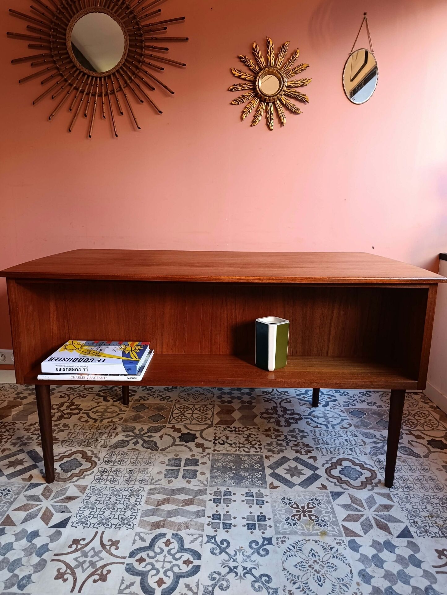 Vintage Scandinavian desk