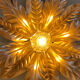 Vintage golden wall light