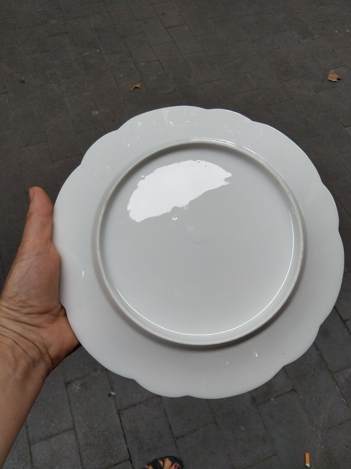 6 Art Nouveau flat plates