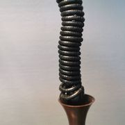 Hanging lamp from the 1970-80s, designed by Danish Werner Schou for his own company Coronell Elektro