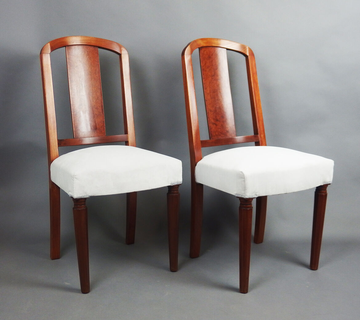 Pair of art deco chairs