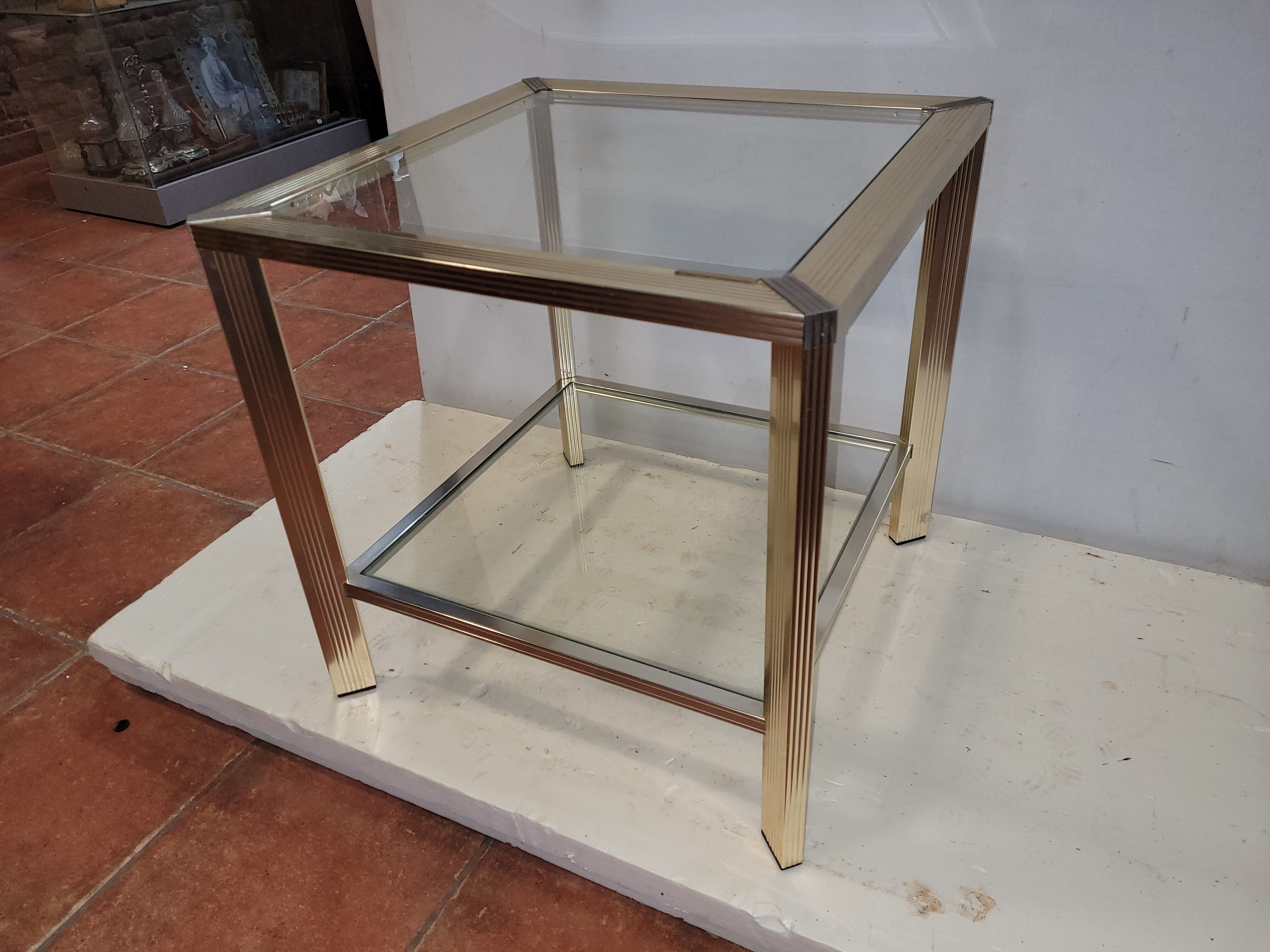 Coffee table signed Pierre Vandel