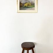 Painting "Old tree", Yvonne Fourgeaud, 1976, Pastel