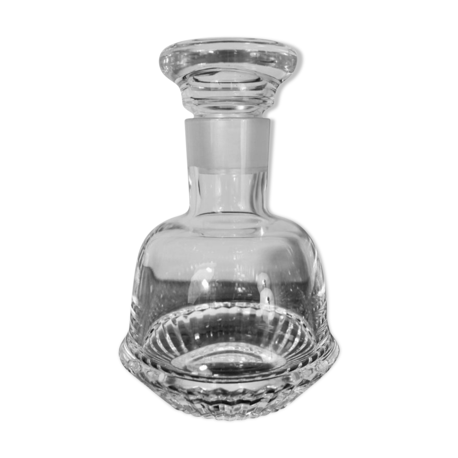 Art Deco crystal whisky decanter, 1950