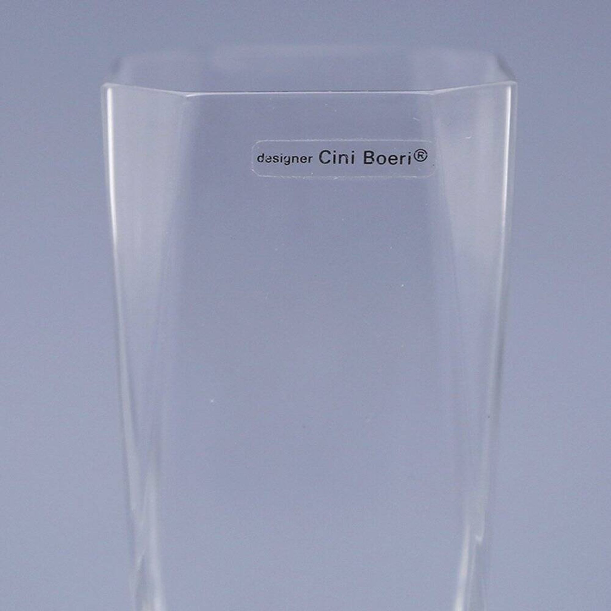 Vintage glasses by Cini Boeri for Arnolfo Di Cambio, 1970s, set of 5.