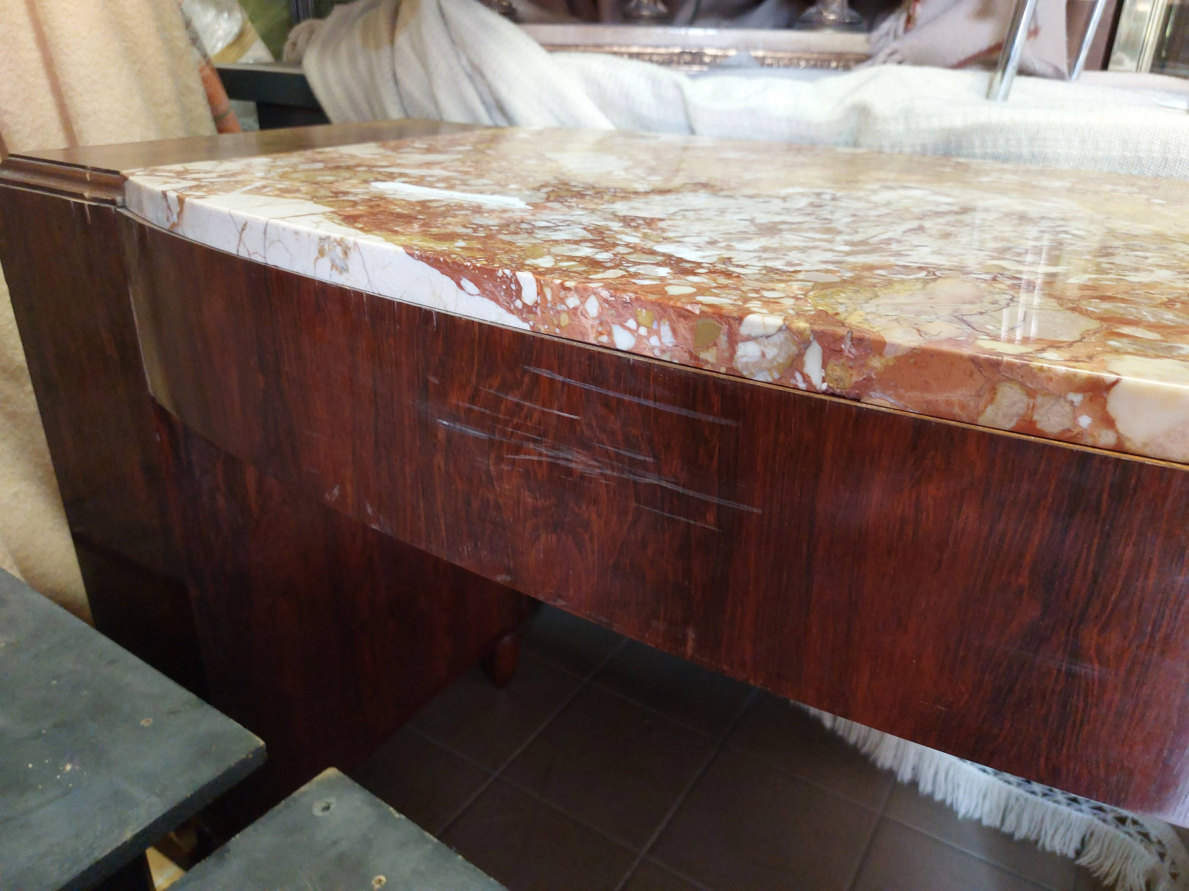 Lady's Vanity Desk Art Deco Dressing Table Speich Frères - 1930s