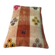 Housse de coussin vintage turque faite à la main, 30 x 50 cm