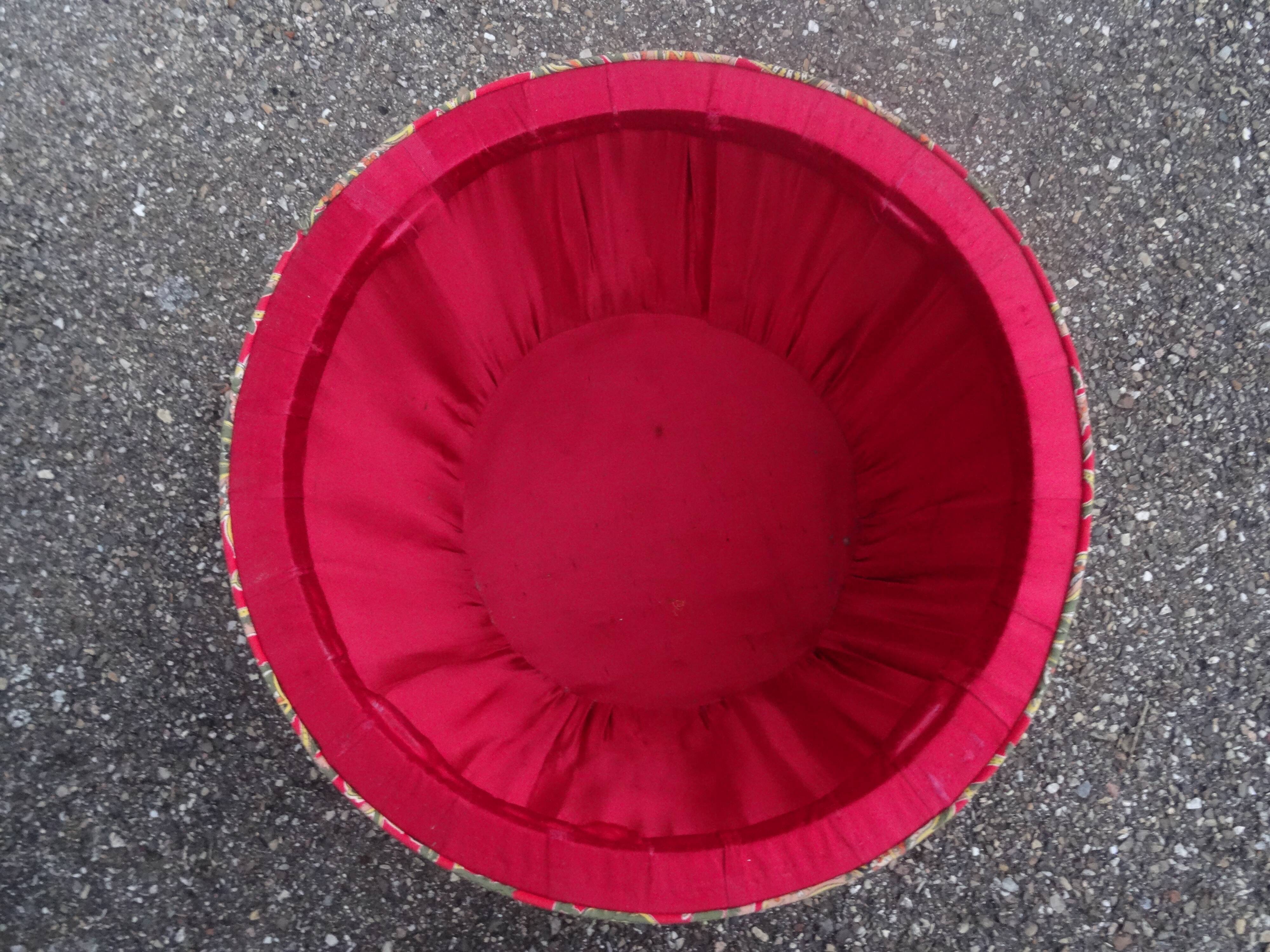 Pouf coffre années 60